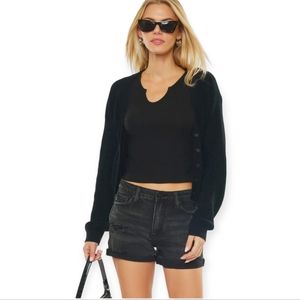Kancan Black Kaya High Rise Shorts Size 11 / 29 NWT